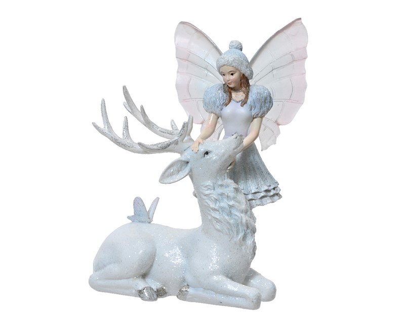 Elf Deer Ornament