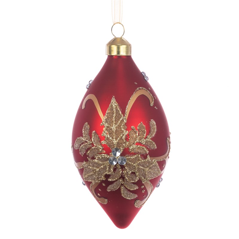 Finial Glass Hollina 12cm