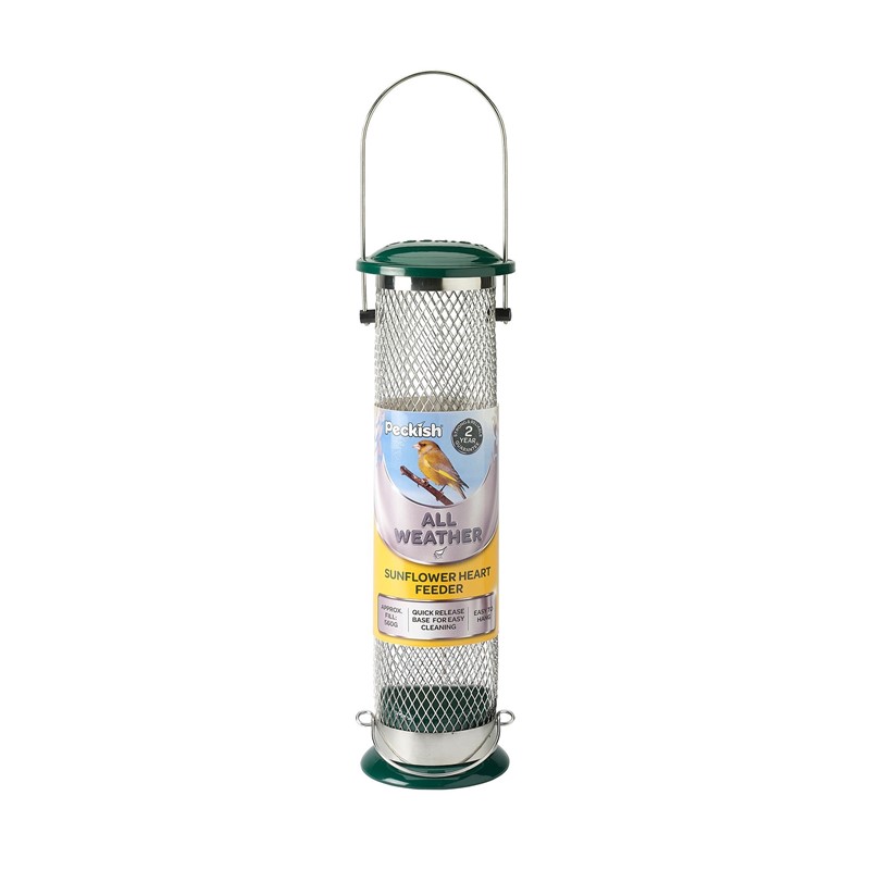 All Weather Sunflower Heart Feeder