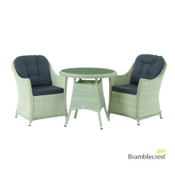 Bramblecrest Monterey Bistro Set - Dove Grey