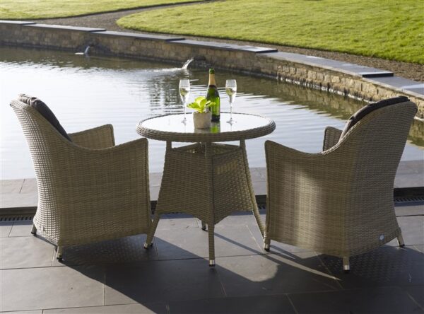 Bramblecrest Monterey Bistro Set - Dove Grey