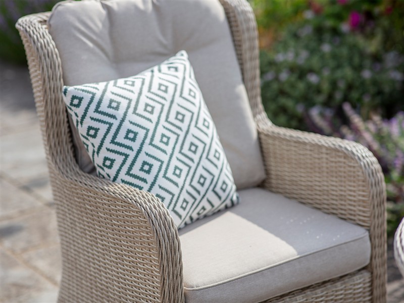 Bramblecrest Chedworth Bistro Set - Sandstone - Image 3