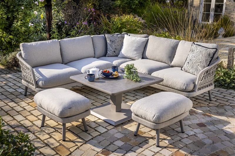Hartman Aries Square Casual Adjustable Dining Set - Image 2