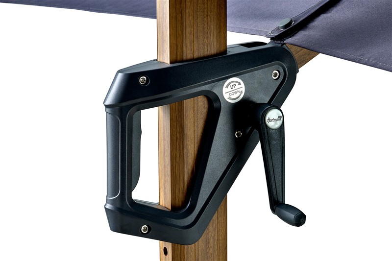 Hartman Aegean Cantilever Dark Grey 2.5m - Image 3